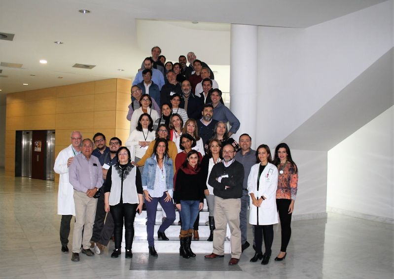 El Hospital San Cecilio recibe a responsables del sistema sanitario de Chile interesados en conocer su modelo de gestión y funcionamiento