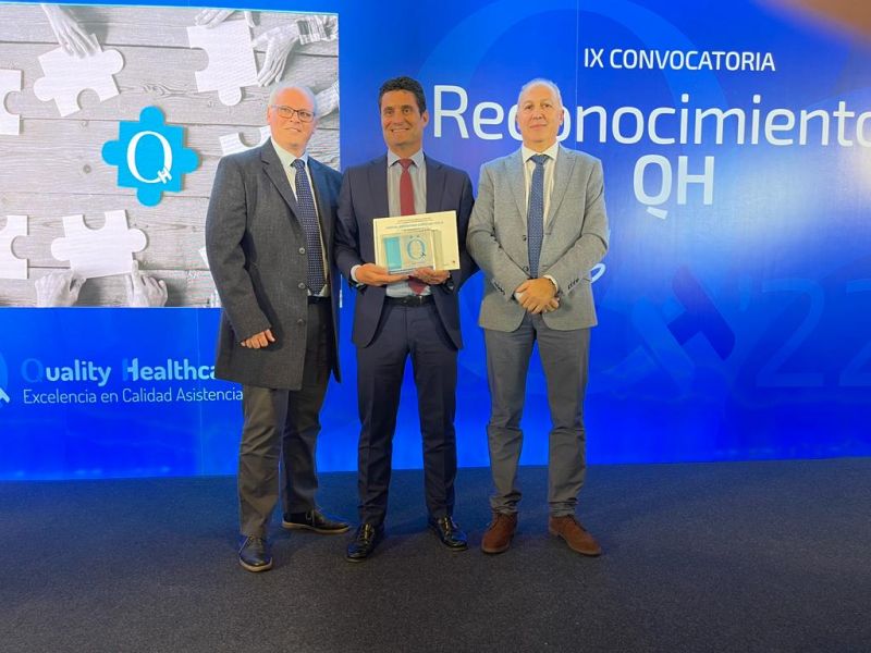 El Clínico San Cecilio, reconocido con el sello de calidad QH por la Fundación IDIS
