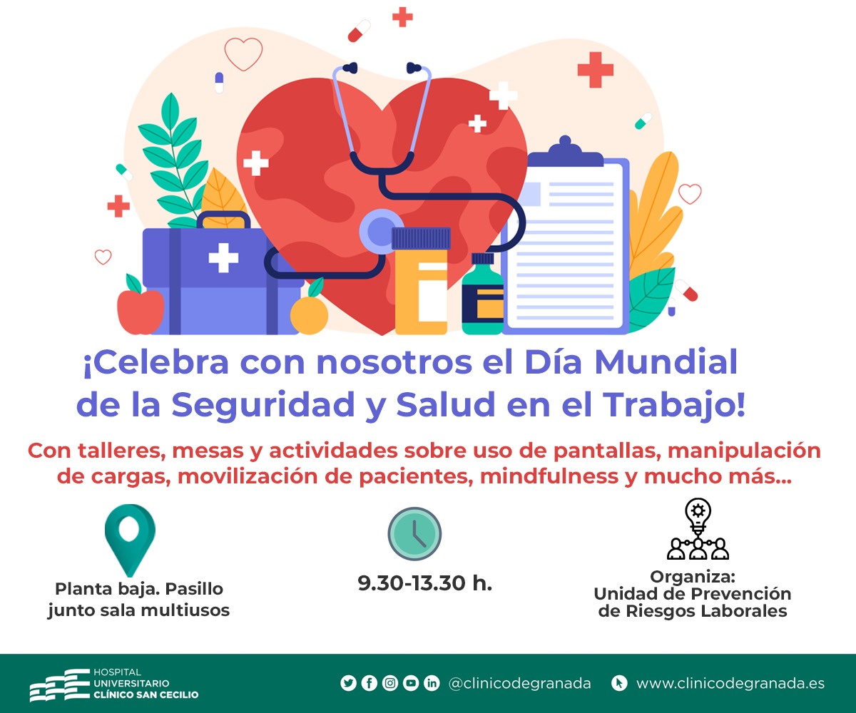 Participa en el Día Mundial de la Seguridad y Salud en el Trabajo ...