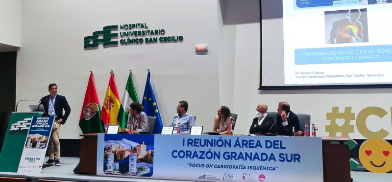La I Reunión del área del corazón de Granada Sur reúne a un centenar de profesionales implicados en la atención cardiológica