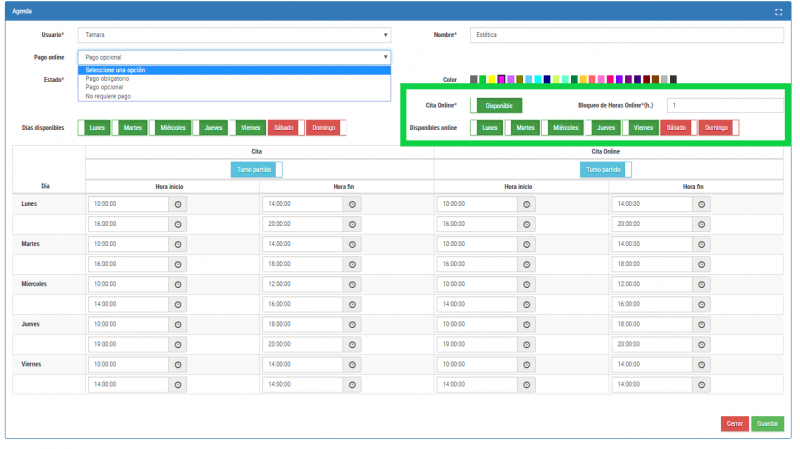 Curso  Configuración de Agendas Cita Web y PDI ED.2