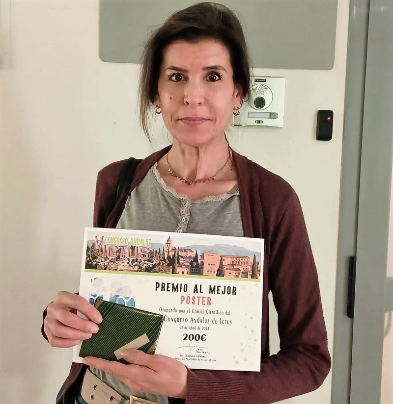 Premio al mejor póster del V Congreso Andaluz de Ictus para el servicio de Neurología del Clínico San Cecilio