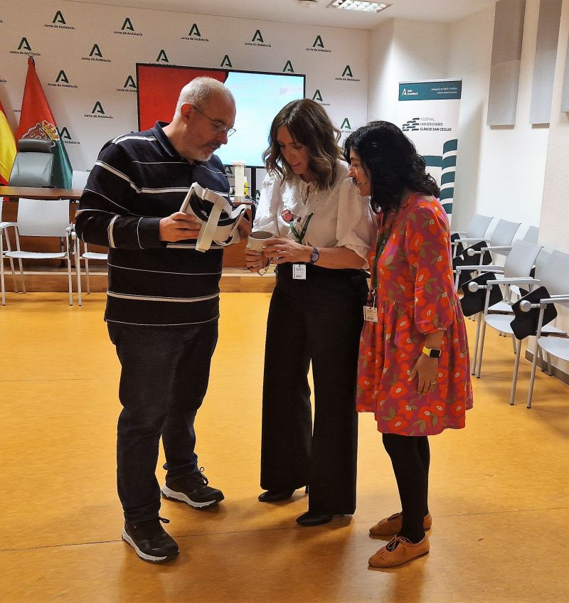 La seguridad y salud en el trabajo centran la jornada de puertas abiertas de la unidad de PRL del Clínico San Cecilio