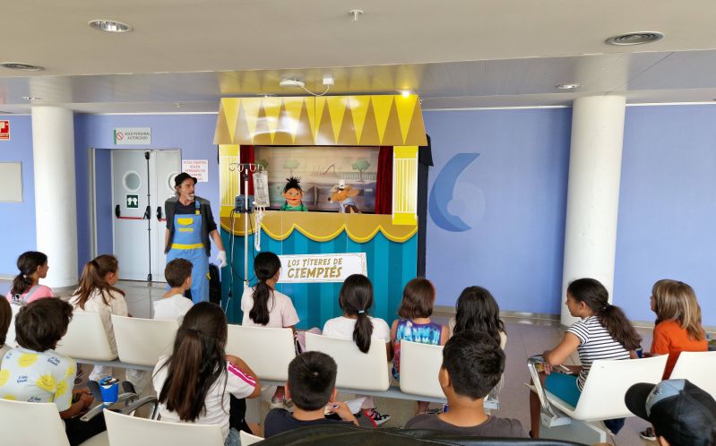 Actividades de concienciación para los más pequeños en el Clínico San Cecilio con motivo del Día del Medio Ambiente