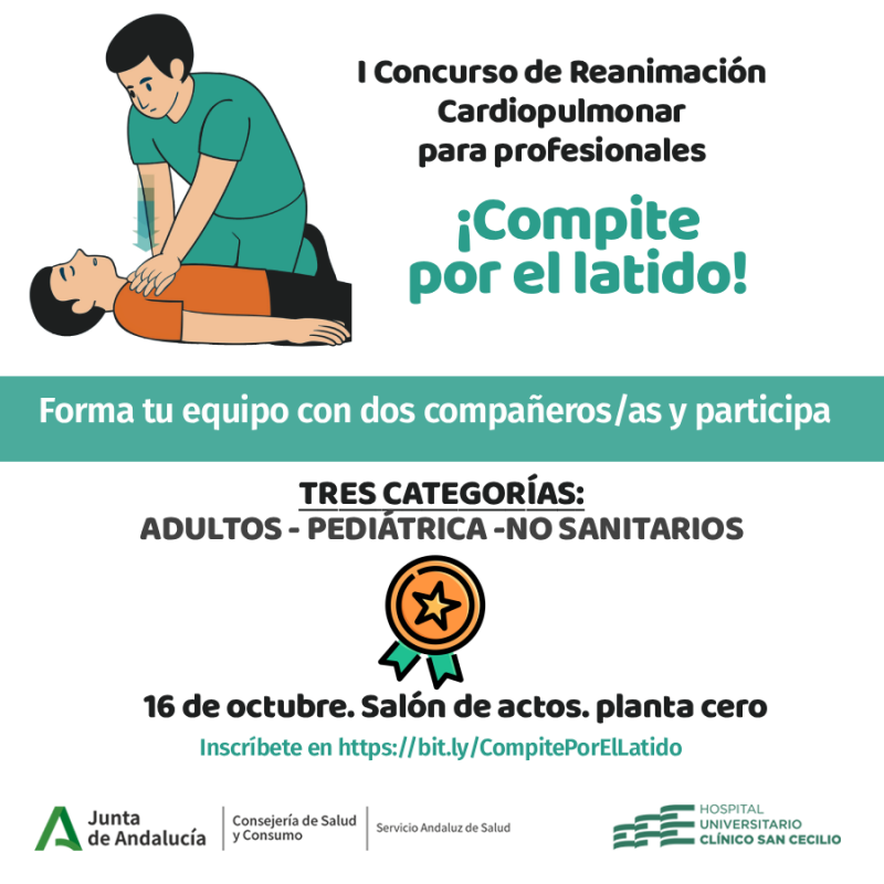 I Concurso de Reanimación Cardiopulmonar para profesionales: Compite por el latido