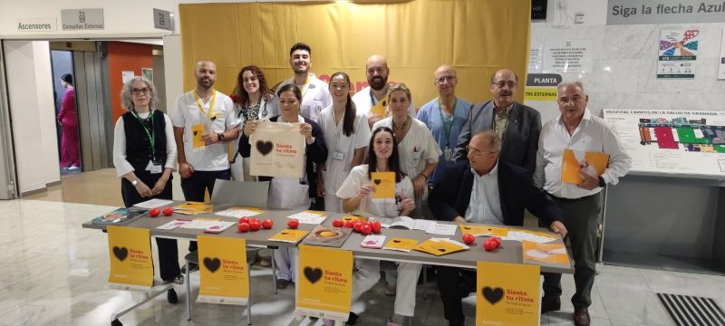 El Clínico San Cecilio impulsa la detección precoz de la fibrilación auricular con una jornada de educación en salud