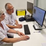 El Clínico San Cecilio facilita la realización de electroencefalogramas en el Hospital de Santa Ana, evitando desplazamientos al paciente