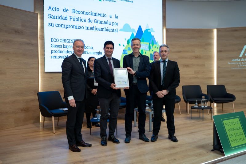 El Clínico San Cecilio recibe la certificación ‘Eco Origin’ por su compromiso con la sostenibilidad