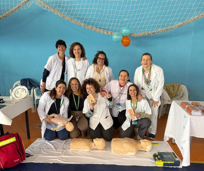 Profesionales del Hospital de Loja participan activamente en la ‘Semana de la Salud’