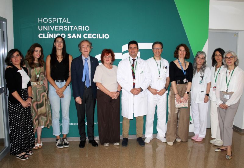 El Clínico San Cecilio y la Asociación Daño Cerebral Granada refuerzan su colaboración