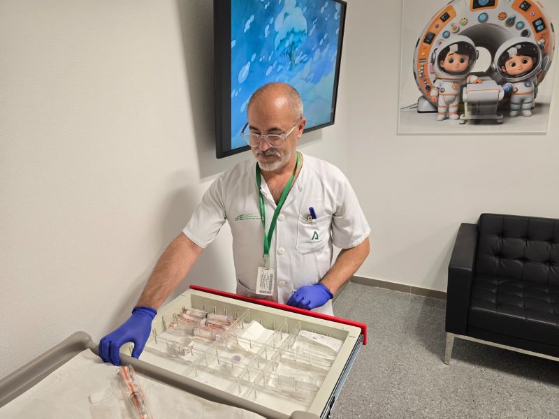 El Clínico San Cecilio adapta el circuito de Medicina Nuclear para pacientes pediátricos
